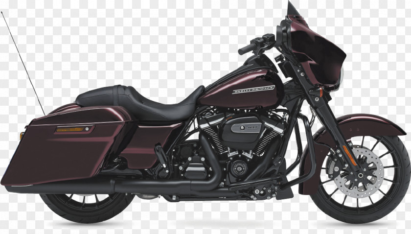 Motorcycle Harley-Davidson Street Glide CVO PNG