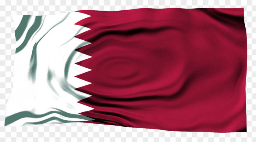 Qatar Flag Silk Shoulder RED.M PNG