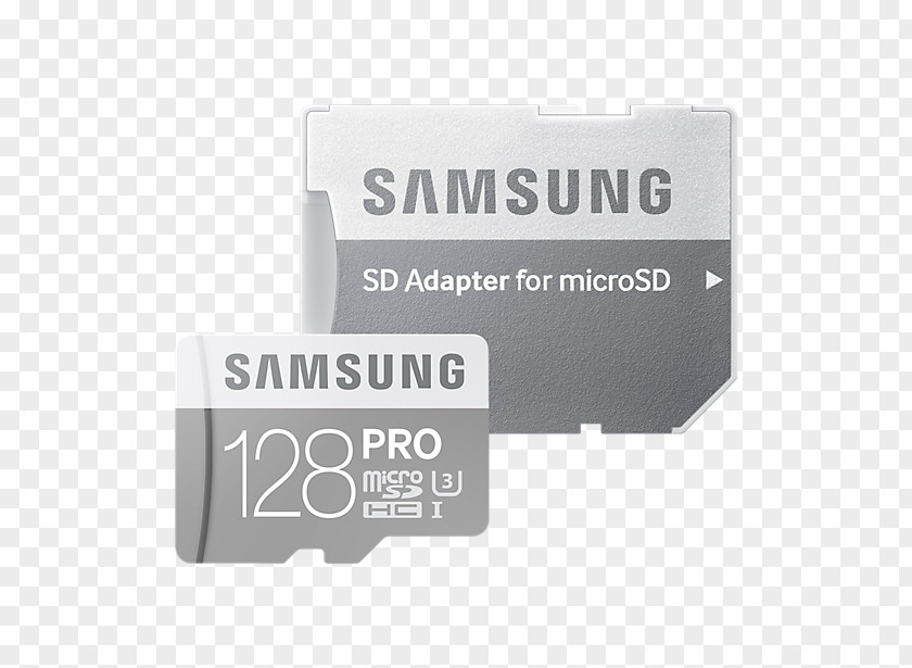 Samsung MicroSD Secure Digital SDXC Flash Memory Cards PNG