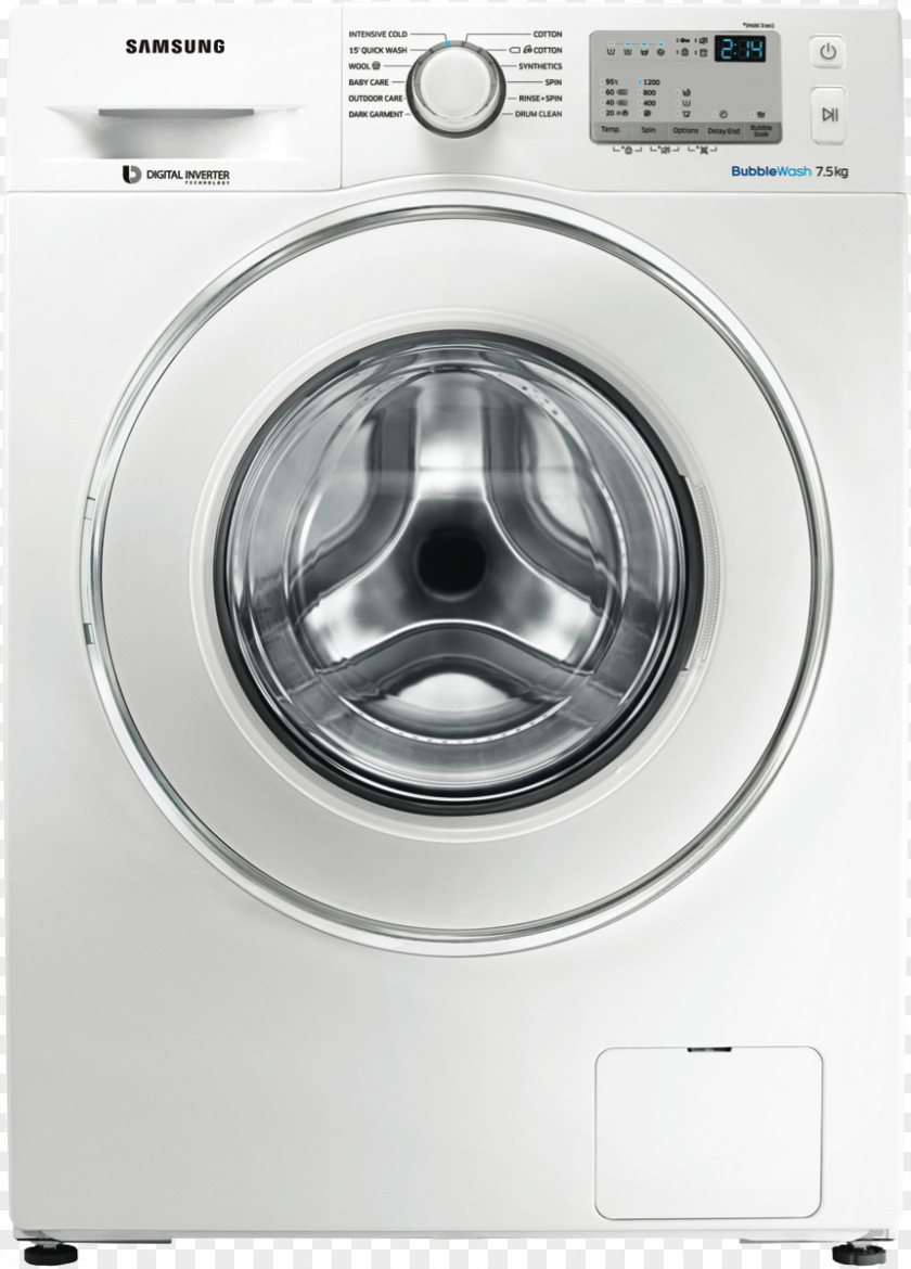 Washing Machine Machines Samsung Home Appliance Clothes Dryer PNG