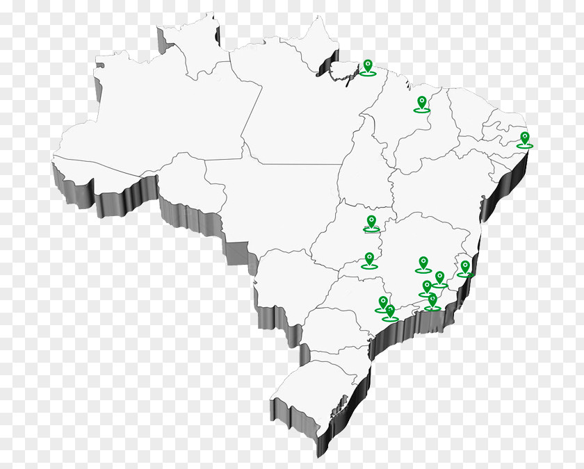 World Map Brazil Image Blank PNG