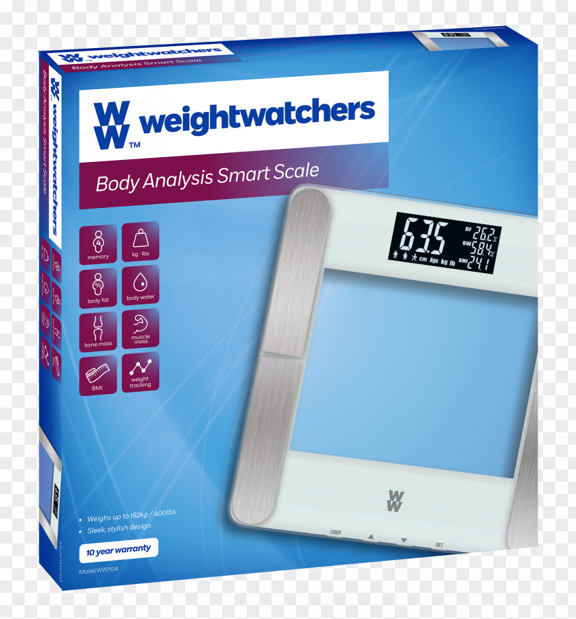 Bathroom Scale Measuring Scales Weight Watchers Body Composition Conair Corporation PNG