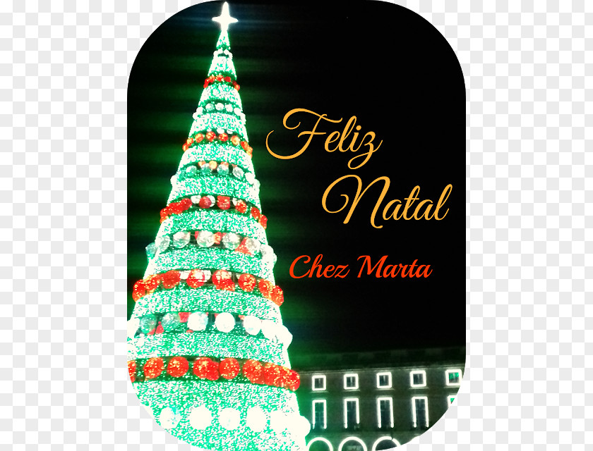 Feliz Natal Christmas Tree CINCO CAMINOS A LA FELICIDAD Ornament Text Book PNG