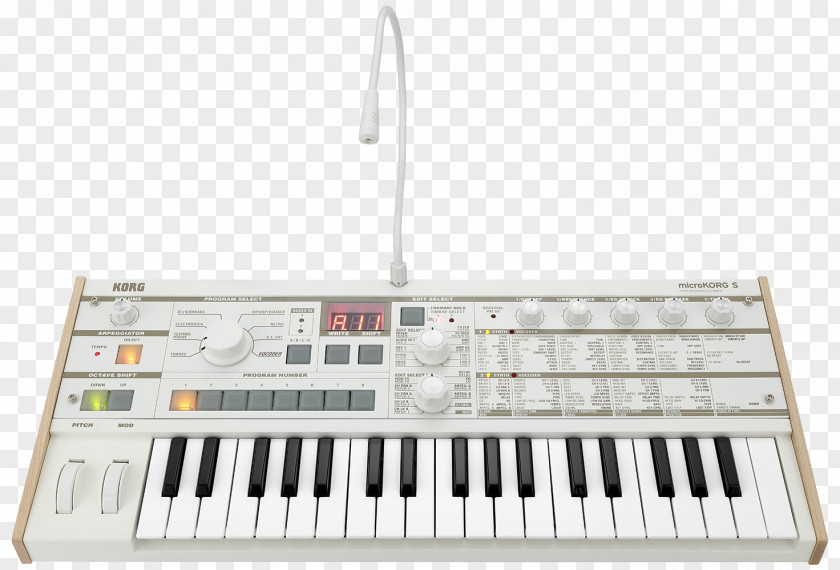 Musical Instruments MicroKORG Korg Kaossilator Sound Synthesizers Analog Modeling Synthesizer PNG