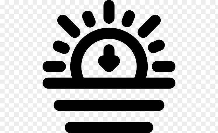 Sunset Icon Clip Art PNG