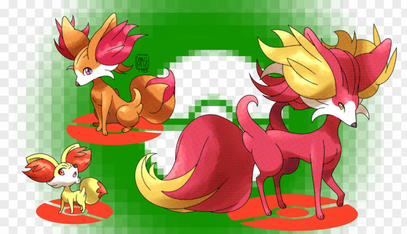 Topper Pokémon X And Y Fennekin Froakie Chespin PNG