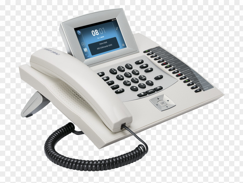 Centrex Ip Auerswald COMfortel 2600 IP VoIP Phone Voice Over Telephone PNG