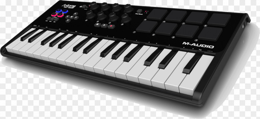 Keyboard MIDI M-Audio Axiom AIR Mini 32 Controllers PNG
