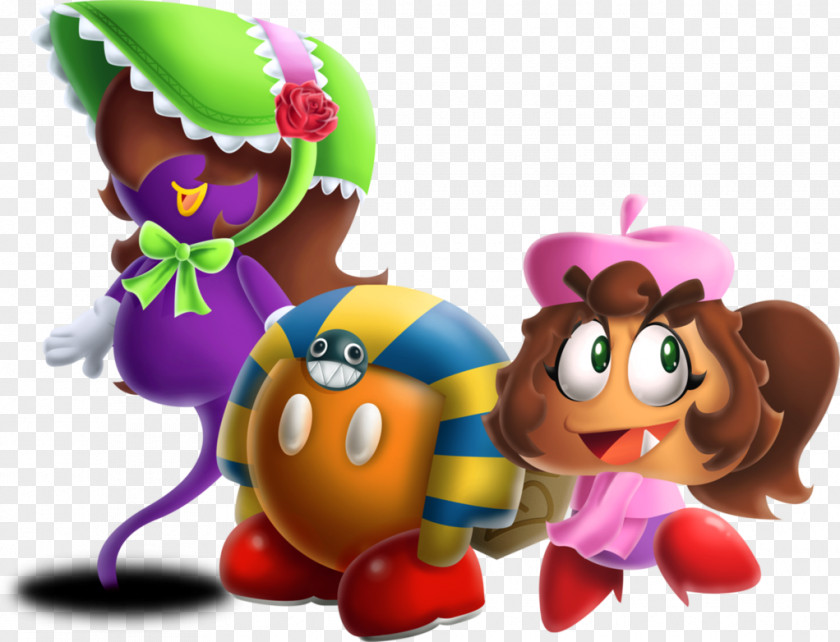 Three Dimensional Paper 3D Computer Graphics Mario Art Goomba PNG