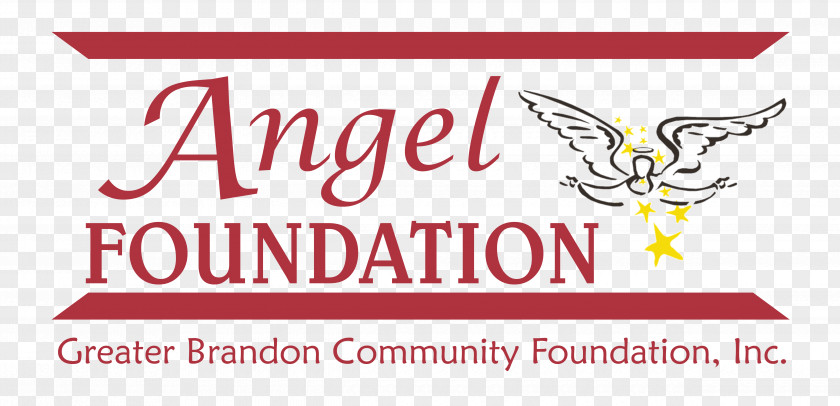 Brandon Angel God Foundation Text Logo PNG