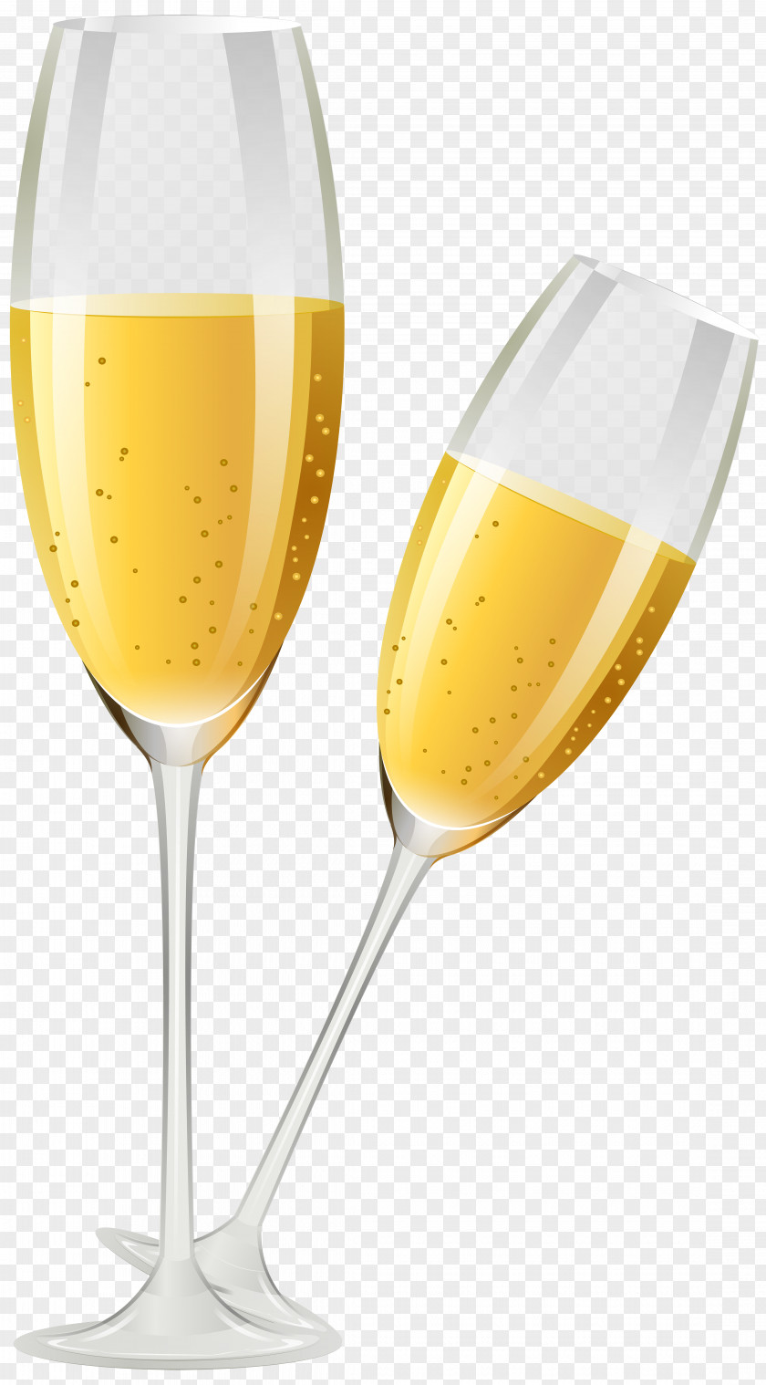 Champagne Glasses Transparent Clip Art Image White Wine Cocktail Beer PNG