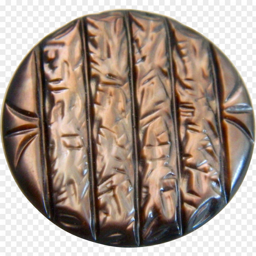 Classic Shell Buttons Copper Bronze PNG