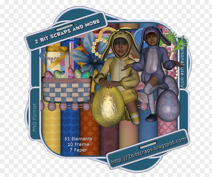 Easter Elements Toy PNG