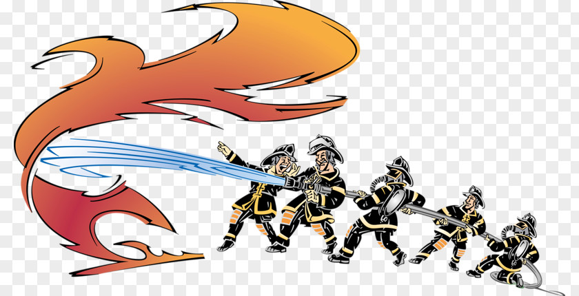 Firefighters Who Firefighter Firefighting Cartoon PNG