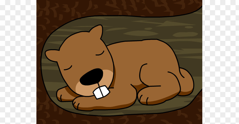 Hibernation Cliparts Animals That Hibernate Bear Squirrel Clip Art PNG