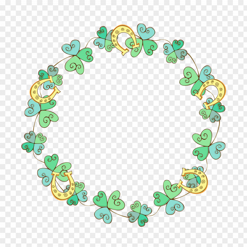 Necklace Bead Saint Patricks Day PNG