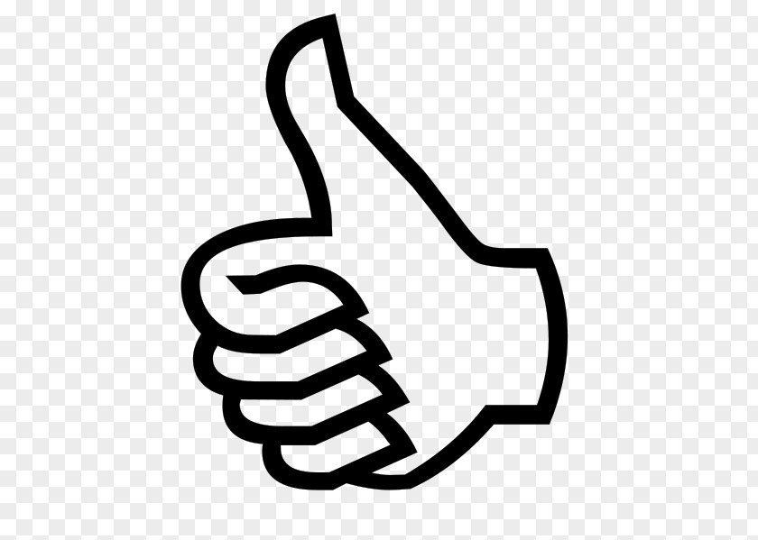 Well Done! Thumb Signal Gesture Clip Art PNG