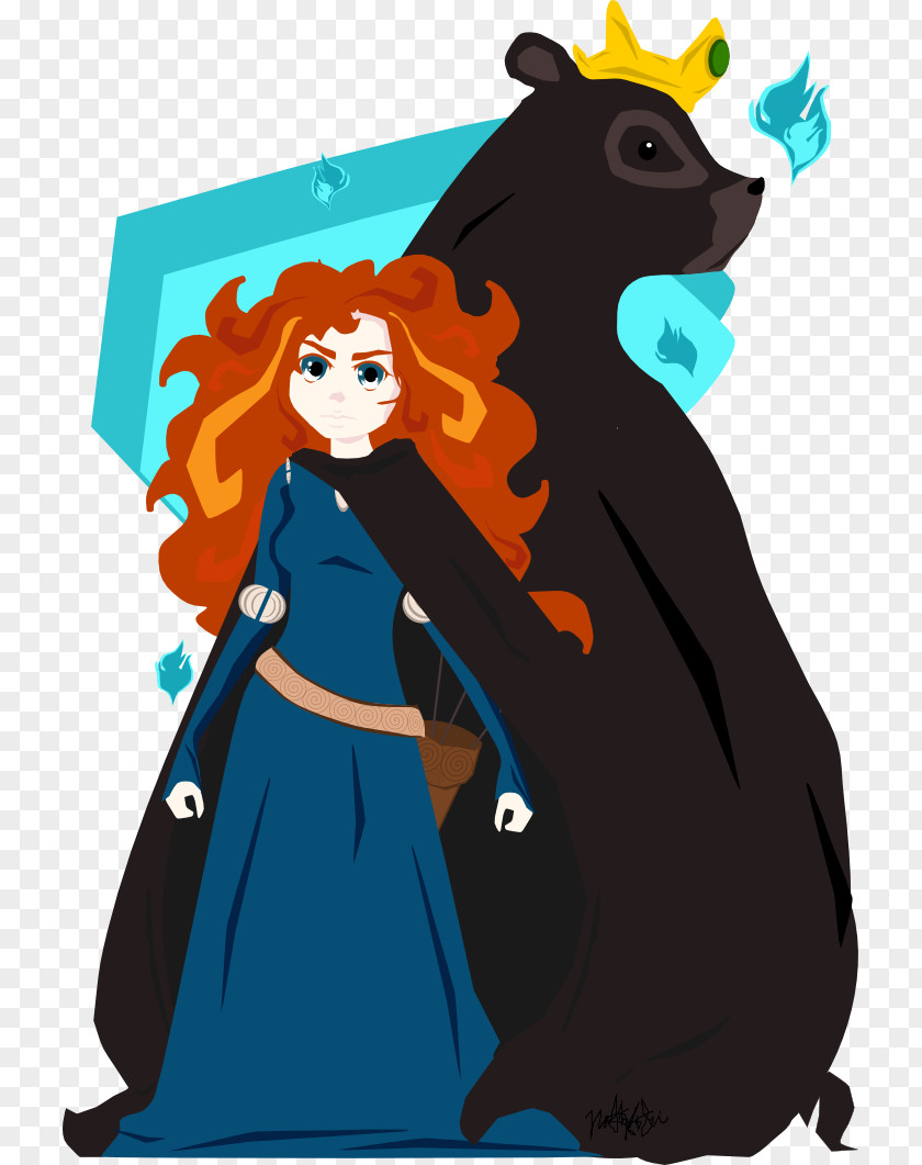 Brave Pixar Queen Elinor 0 Art PNG