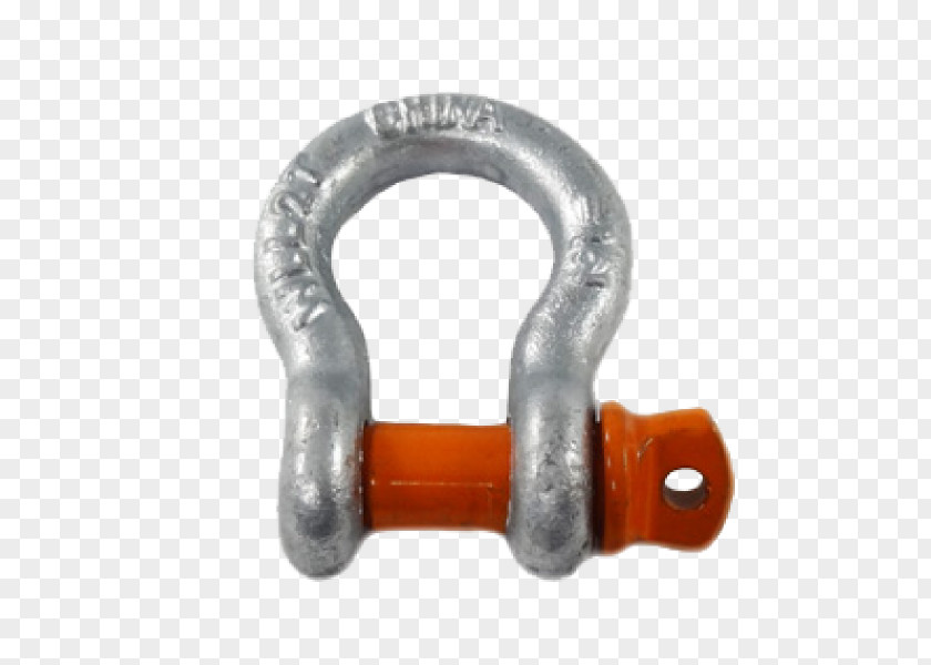 Shackle Anchor Screw Rope Galvanization PNG
