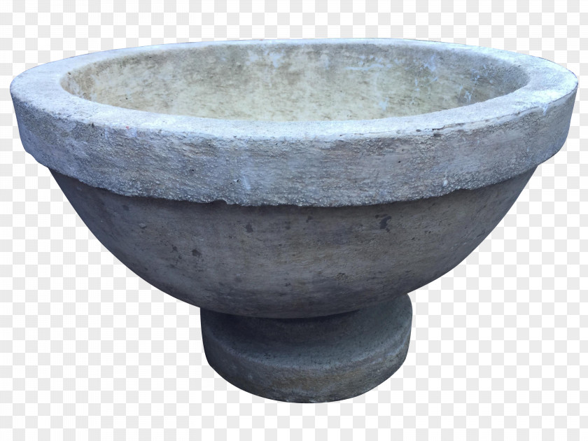 Concrete Cement Marble Cast Stone Flowerpot PNG