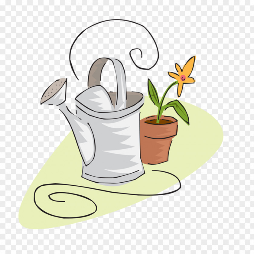 Easy Flower Pot Clip Art Illustration Image Design PNG