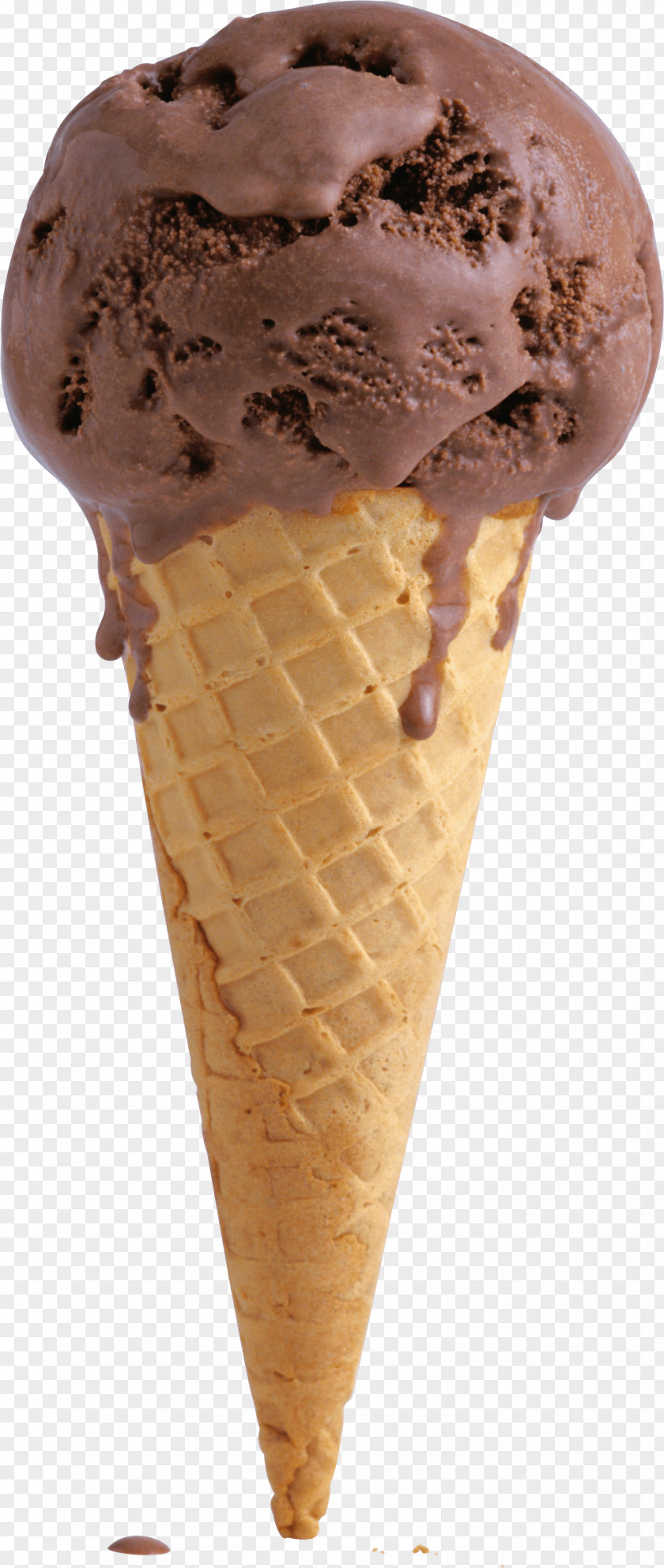 Ice Cream Cones Neapolitan Chocolate PNG