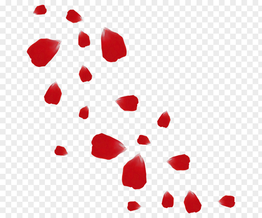 Love Coquelicot Red Heart Petal Carmine PNG