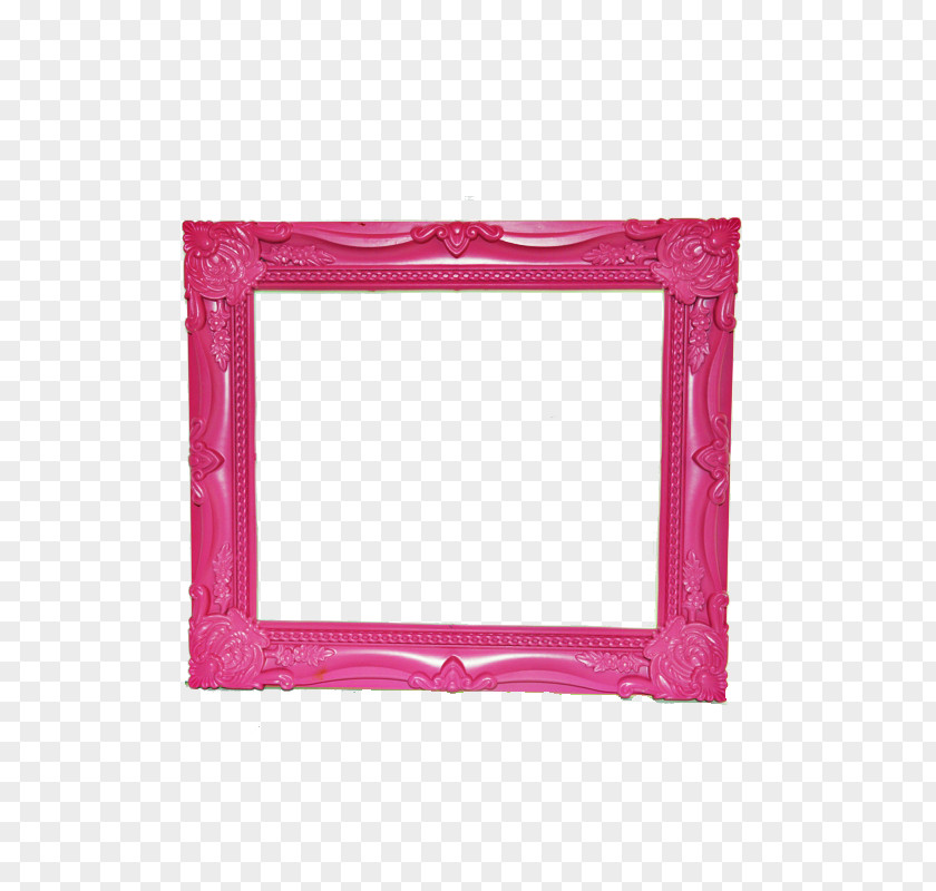 Pink Box Picture Frames M Rectangle RTV PNG