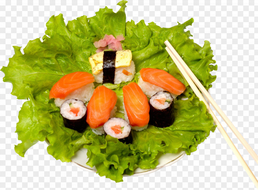 Sushi Image California Roll Sashimi Gimbap Canapé PNG