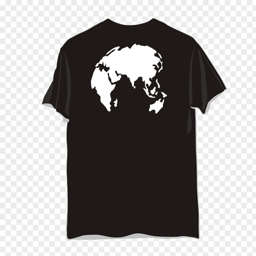 T-shirt Earth Photos Sleeve Designer PNG