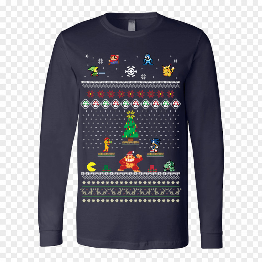 T Shirt Printing Figure T-shirt Christmas Jumper Sweater Sleeve PNG