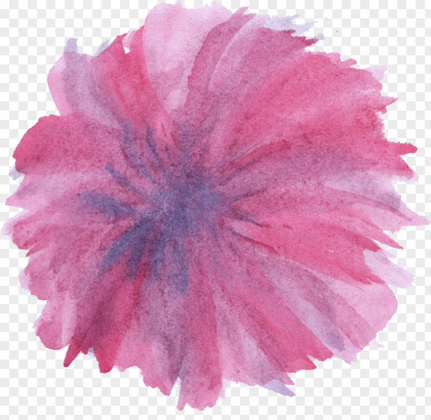Watercolor Flower Watercolour Flowers Painting Pink PNG