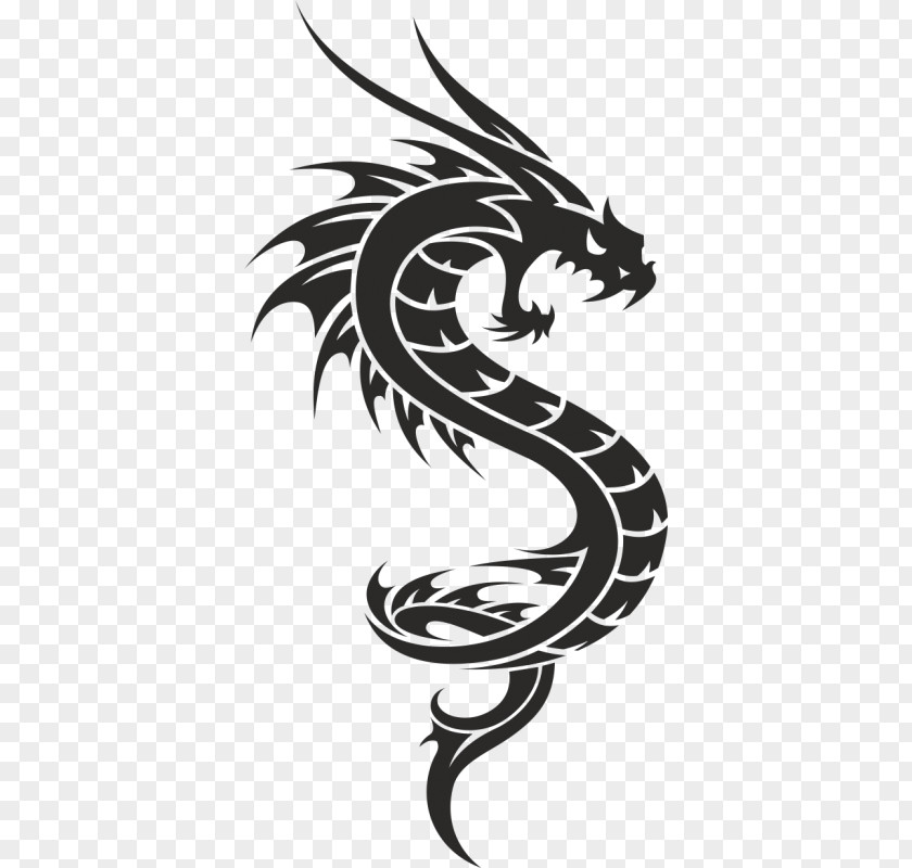 Dragon Wall Decal Sticker Paper Tattoo PNG