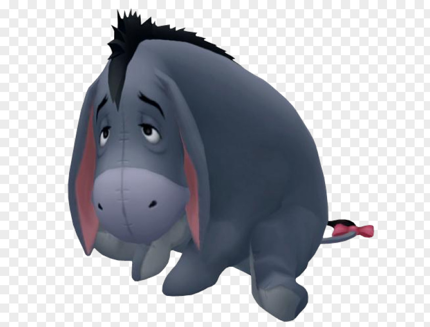 Eeyore Kingdom Hearts II Hearts: Chain Of Memories Birth By Sleep HD 1.5 Remix PNG