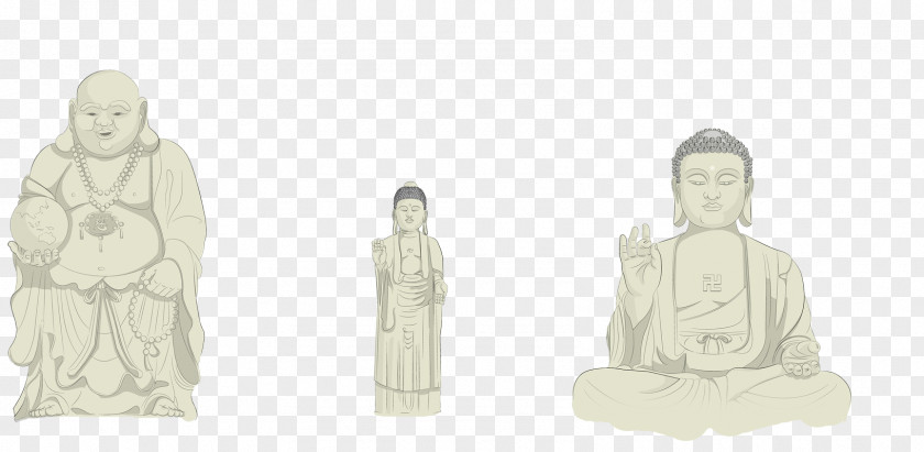 Guanyin Statue Figurine PNG