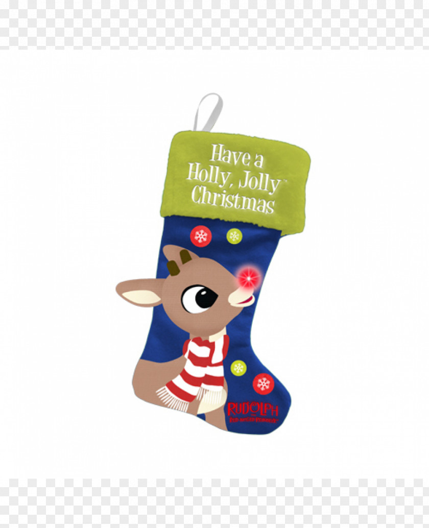 Light Rudolph Christmas Ornament Stockings Reindeer PNG