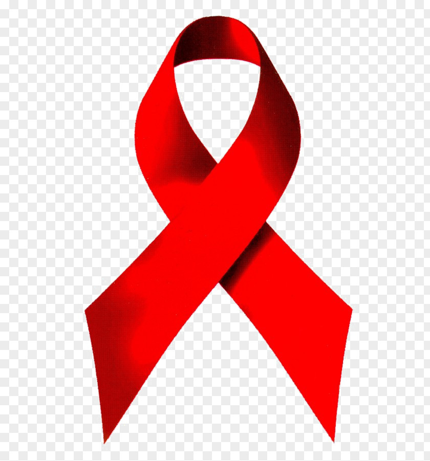 Red Ribbon Border Week National Bullying Prevention Month HIV/AIDS Image PNG