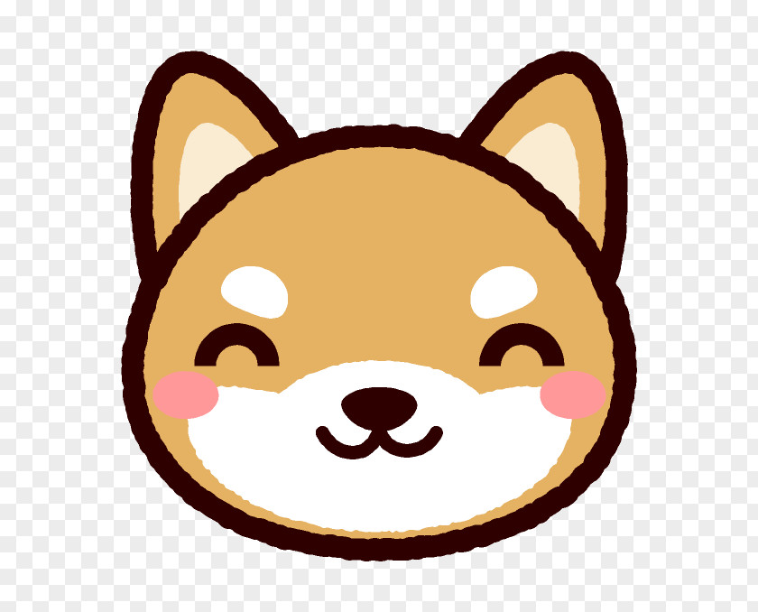 Dog Face Shiba Inu Whiskers Snout Gratis PNG