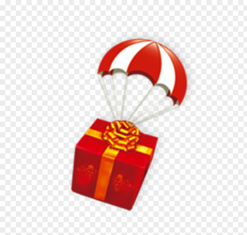 Gift Balloon Box PNG
