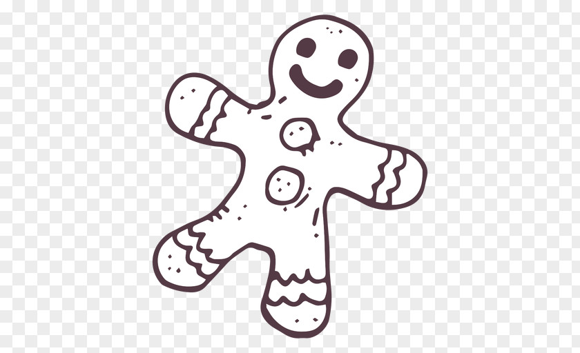 Gingerbread Man Drawing Christmas Cartoon Clip Art PNG