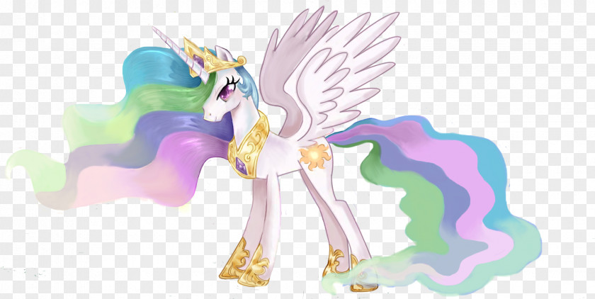 Horse Illustration Fairy Cartoon Figurine PNG