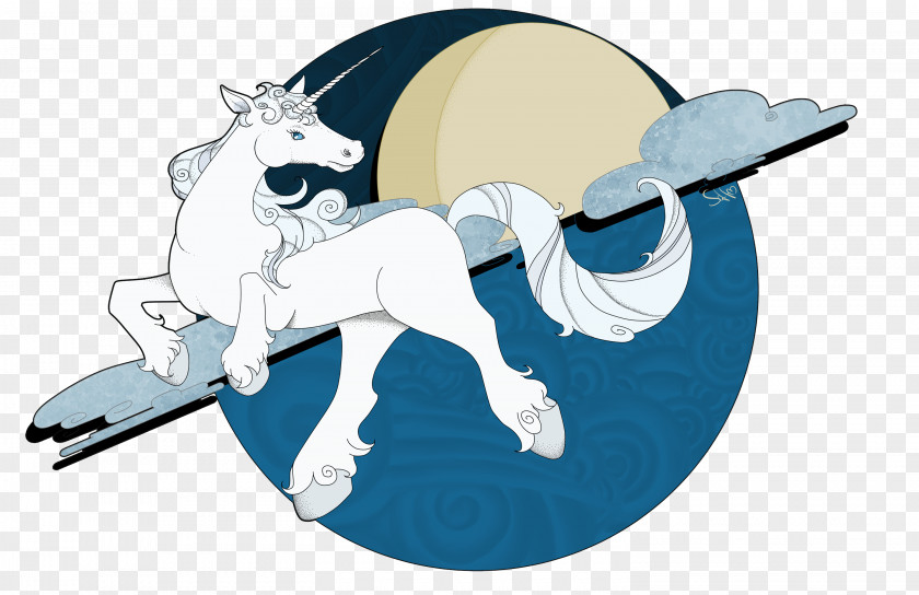 Horse Unicorn Soffo Cartoon PNG