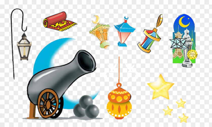 Kareem Ramadan مدفع رمضان Fanous Month Clip Art PNG