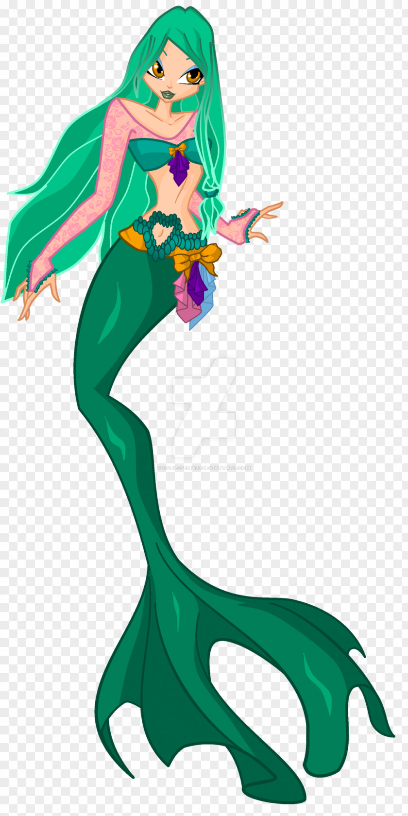 Mermaid Fairy Tale Lucia Nanami Princess PNG