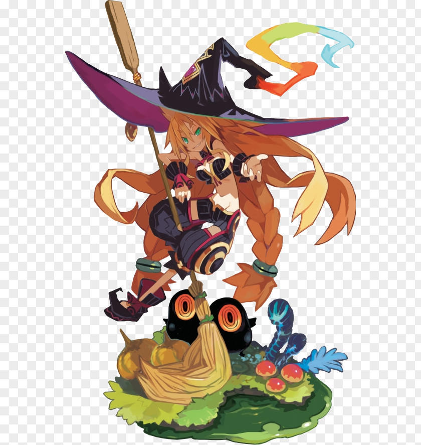Witch And The Hundred Knight Magic Video Game Concept Art PNG