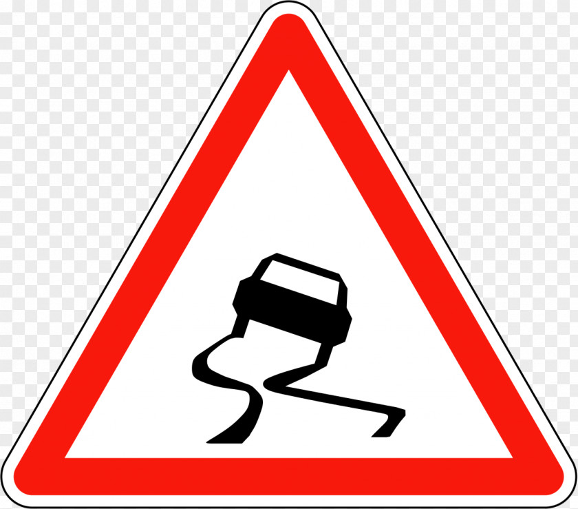 Attention Traffic Sign Warning Road Car PNG