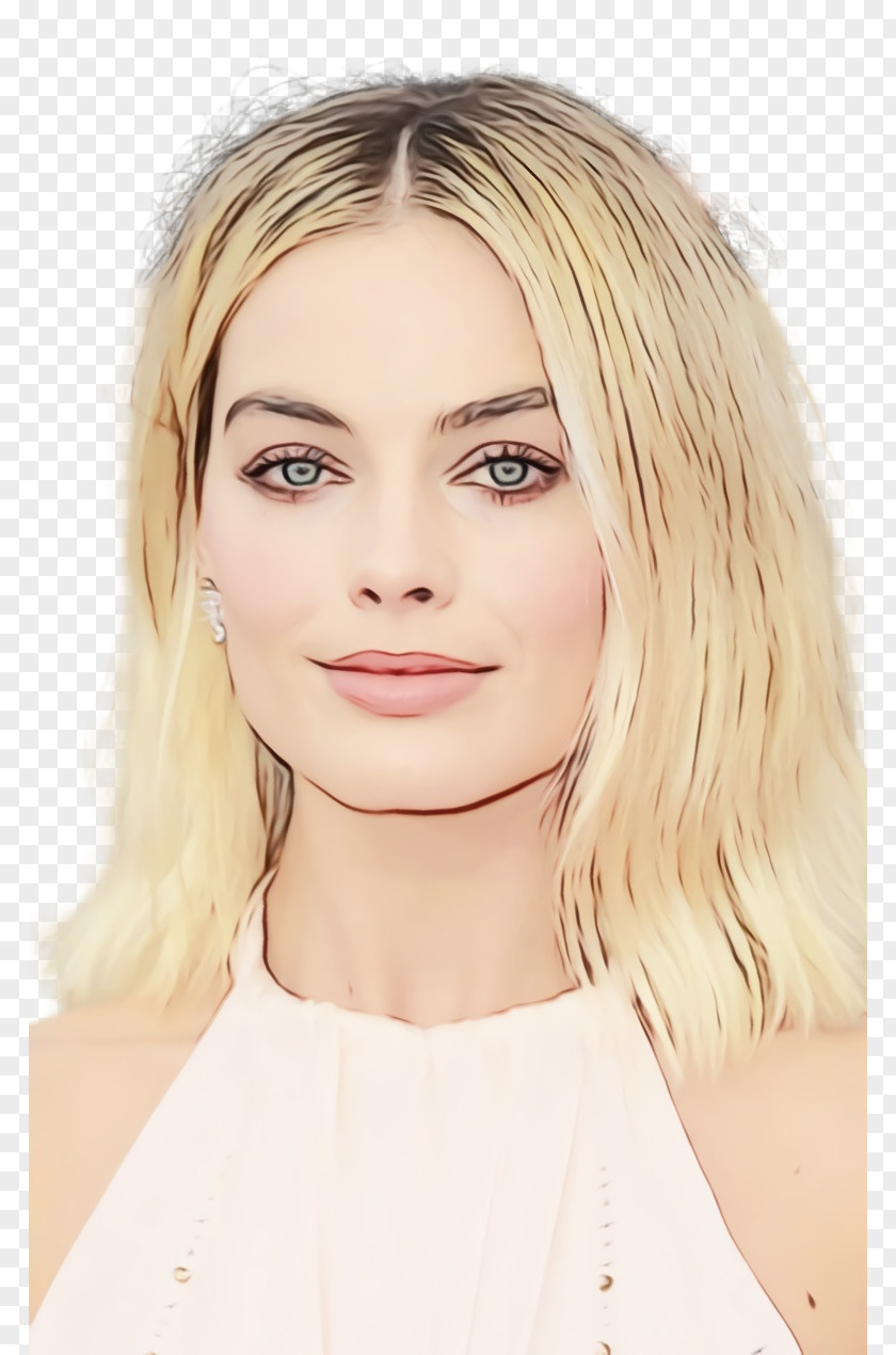 Eyebrow Blond Hair Coloring Eyelash PNG