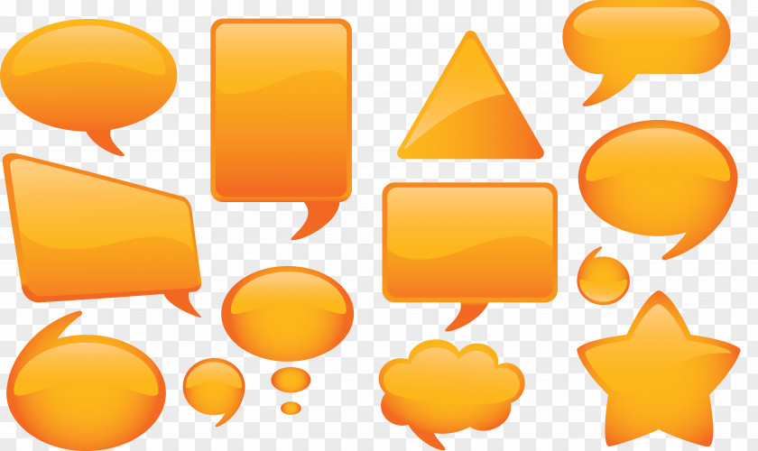 Shape Bubble Speech Balloon PNG