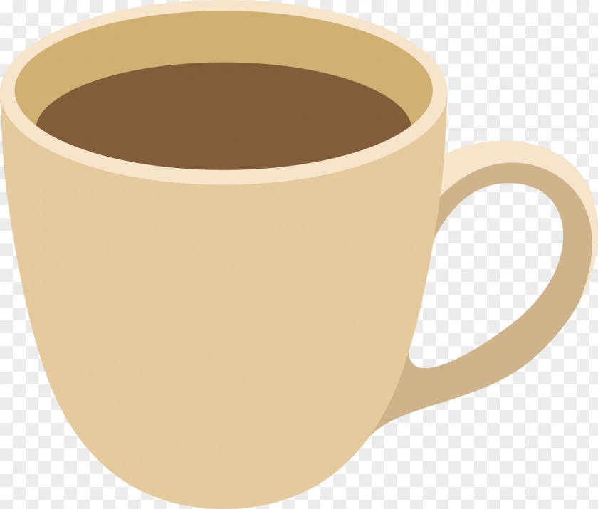 Brown Coffee Cup White Milk Instant PNG
