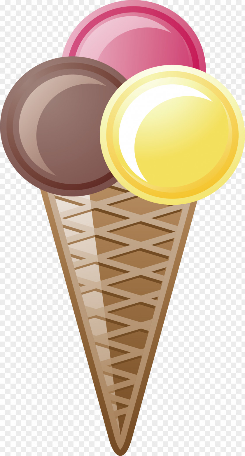 Ice Cream Vector Element Cones Milkshake PNG